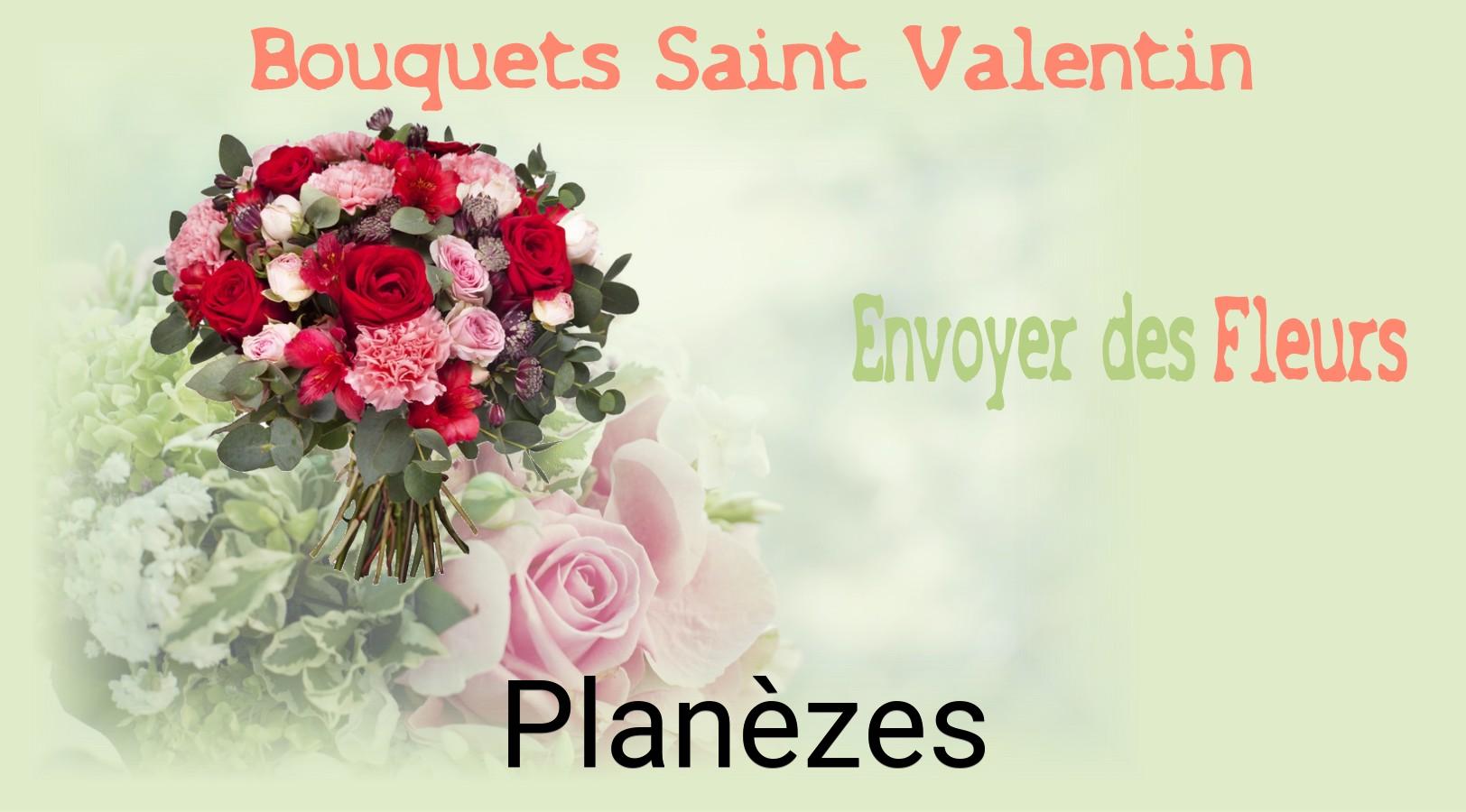 Roses de Saint-Valentin livrées à Planèzes